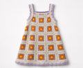 Vestido crochê menina